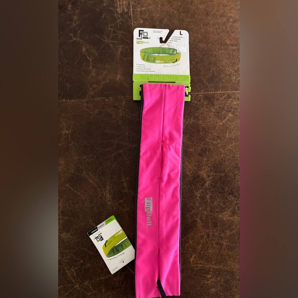 FlipBelt Pink Running Belt
